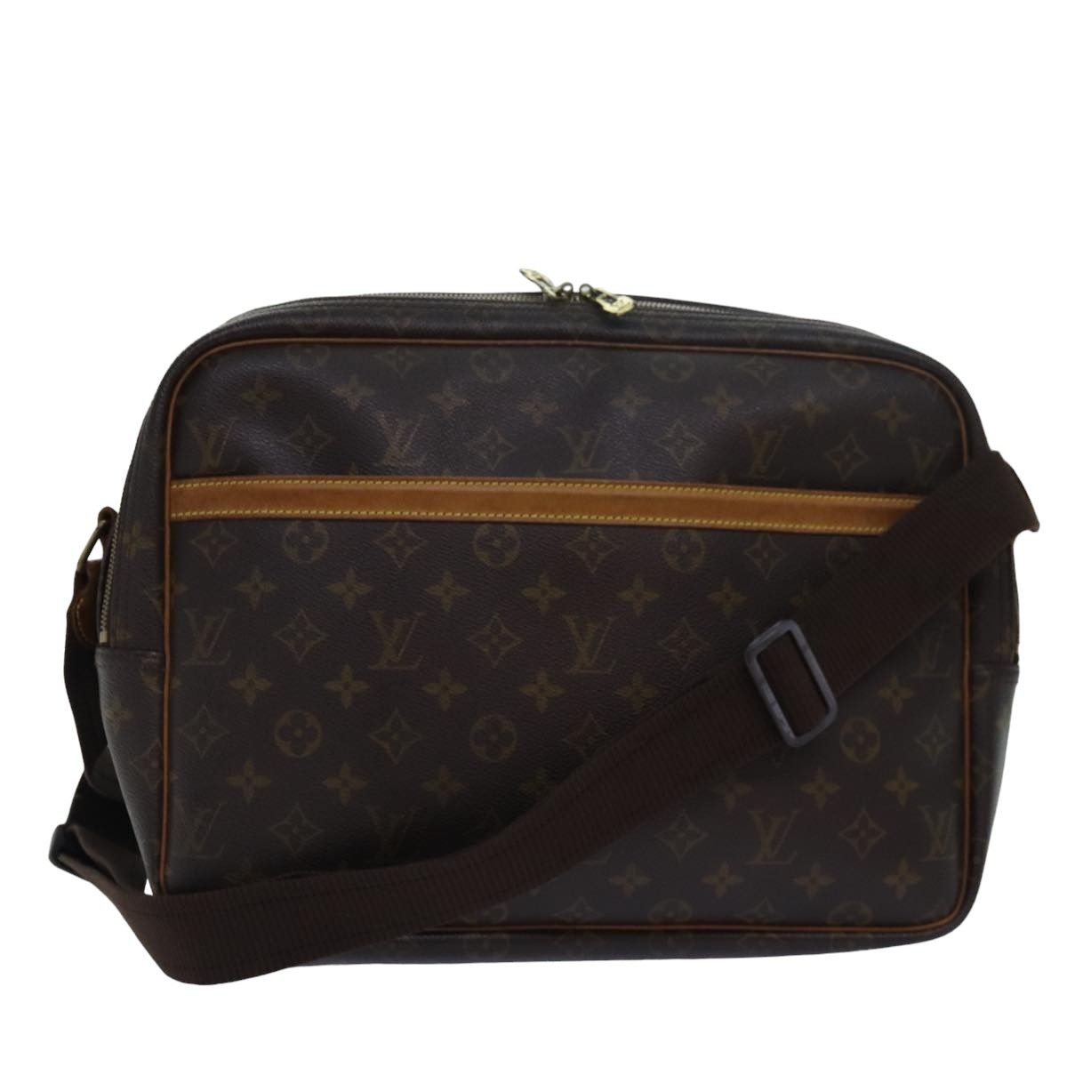 Louis Vuitton Reporter Brown Canvas Shoulder Bag (Pre-Owned) Size ONE SIZE - 11 Thumbnail