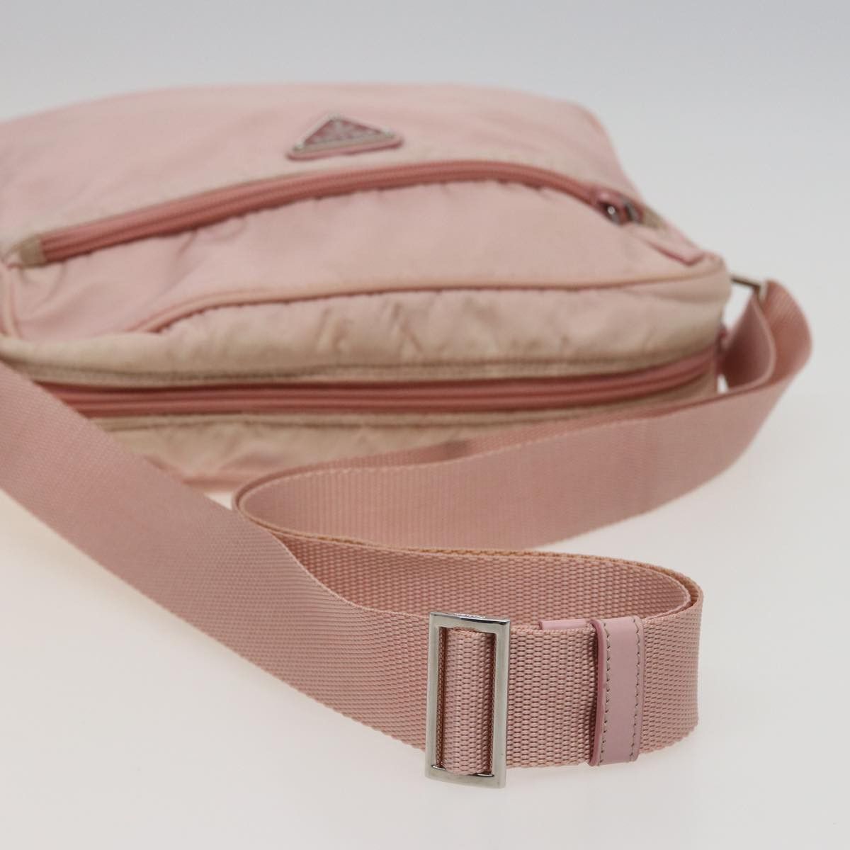 Prada Pink Synthetic Shoulder Bag (Pre-Owned) Size ONE SIZE - 4 Thumbnail
