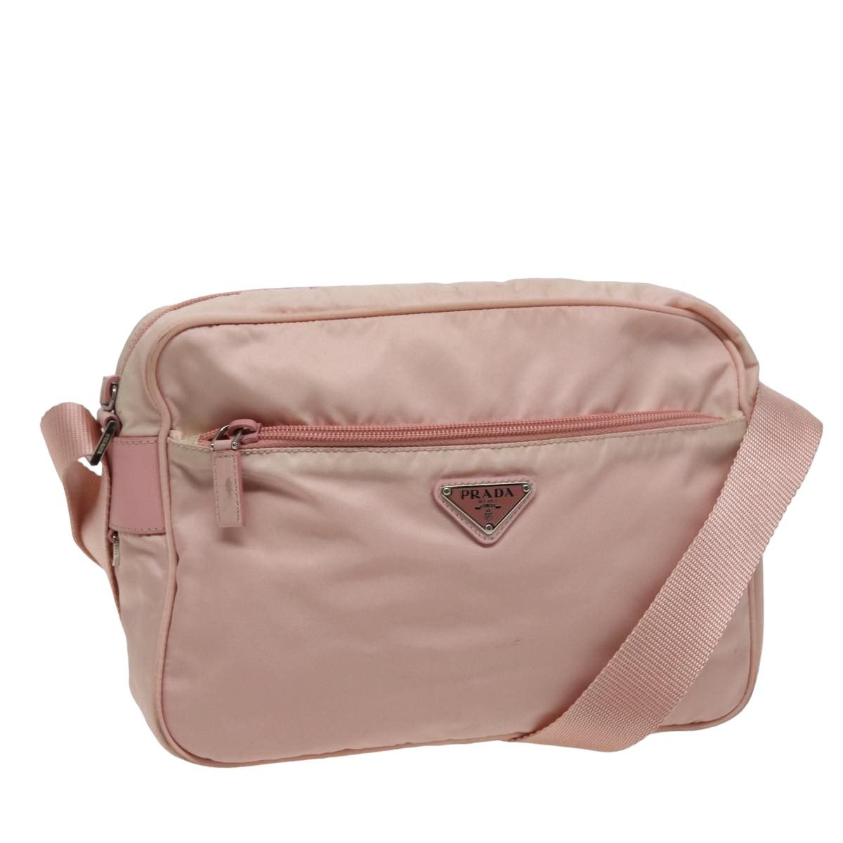 Prada Pink Synthetic Shoulder Bag (Pre-Owned) Size ONE SIZE - 18 Thumbnail