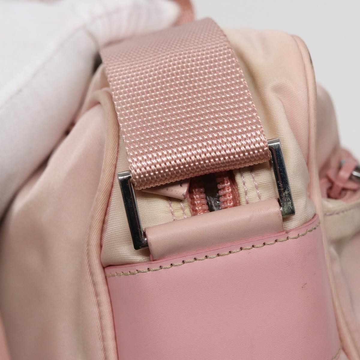 Prada Pink Synthetic Shoulder Bag (Pre-Owned) Size ONE SIZE - 17 Thumbnail