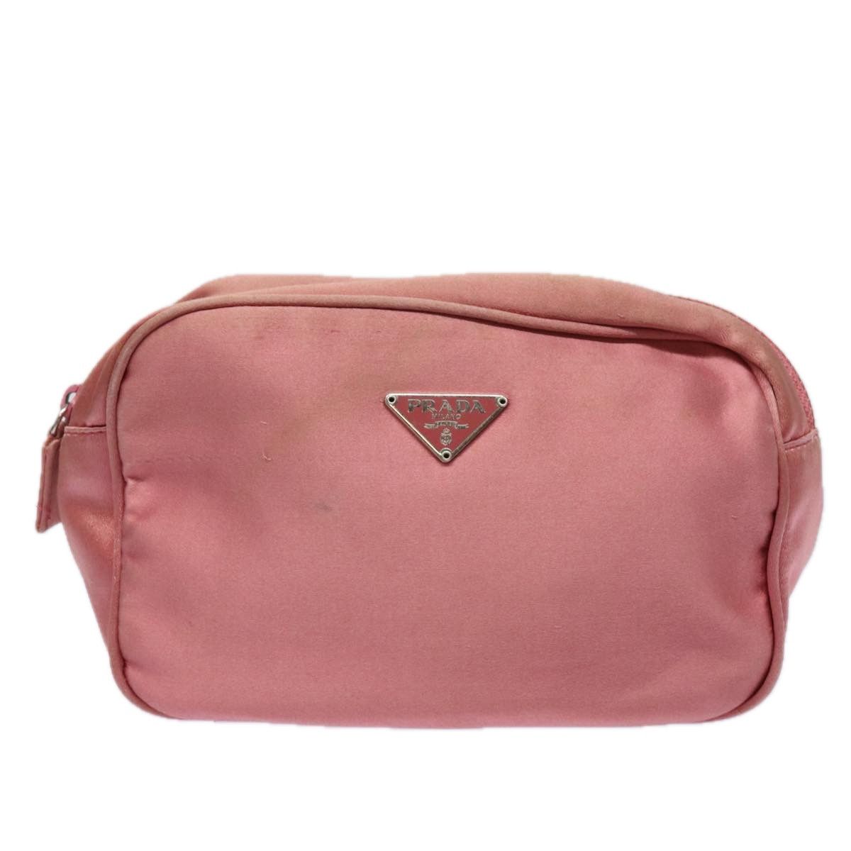 Prada Pink Canvas Clutch Bag (Pre-Owned) Size ONE SIZE - 17 Thumbnail