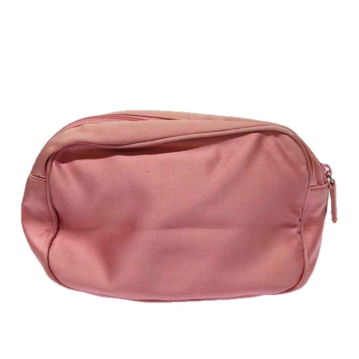 Prada Pink Canvas Clutch Bag (Pre-Owned) Size ONE SIZE - 2 Thumbnail