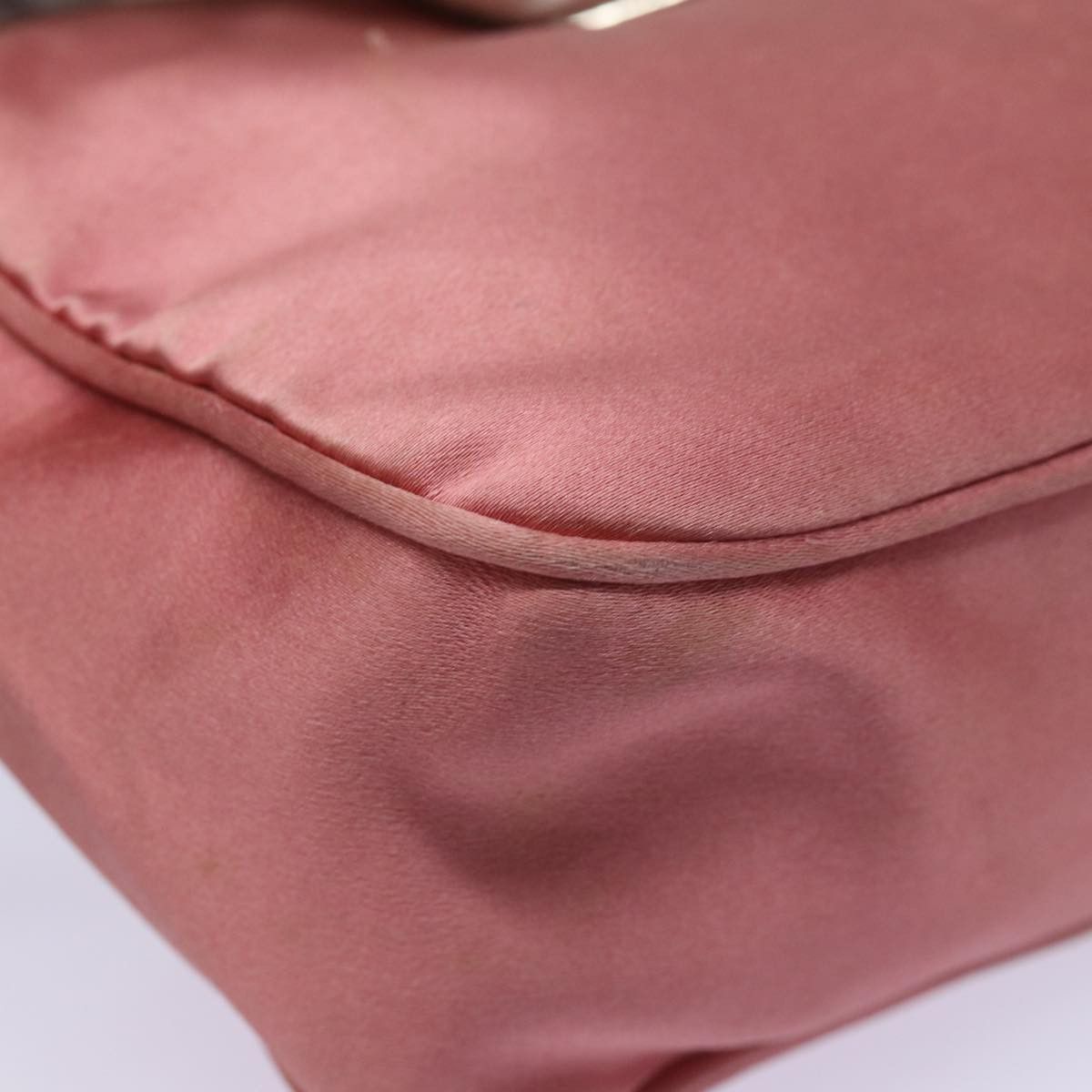 Prada Pink Canvas Clutch Bag (Pre-Owned) Size ONE SIZE - 11 Thumbnail