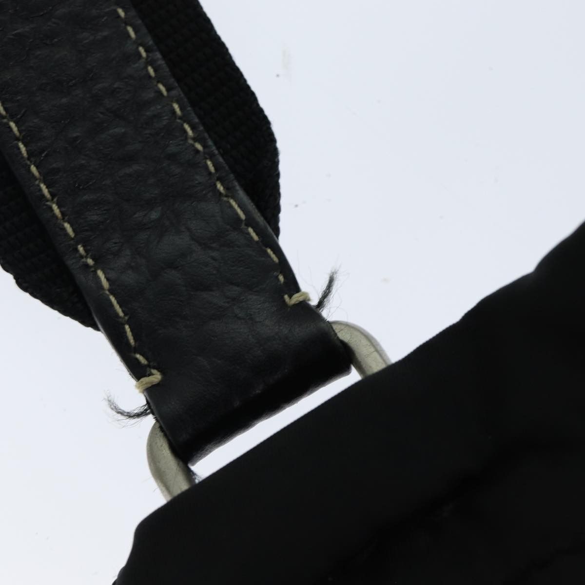 Prada Tessuto Black Synthetic Shoulder Bag (Pre-Owned) Size ONE SIZE - 15 Thumbnail