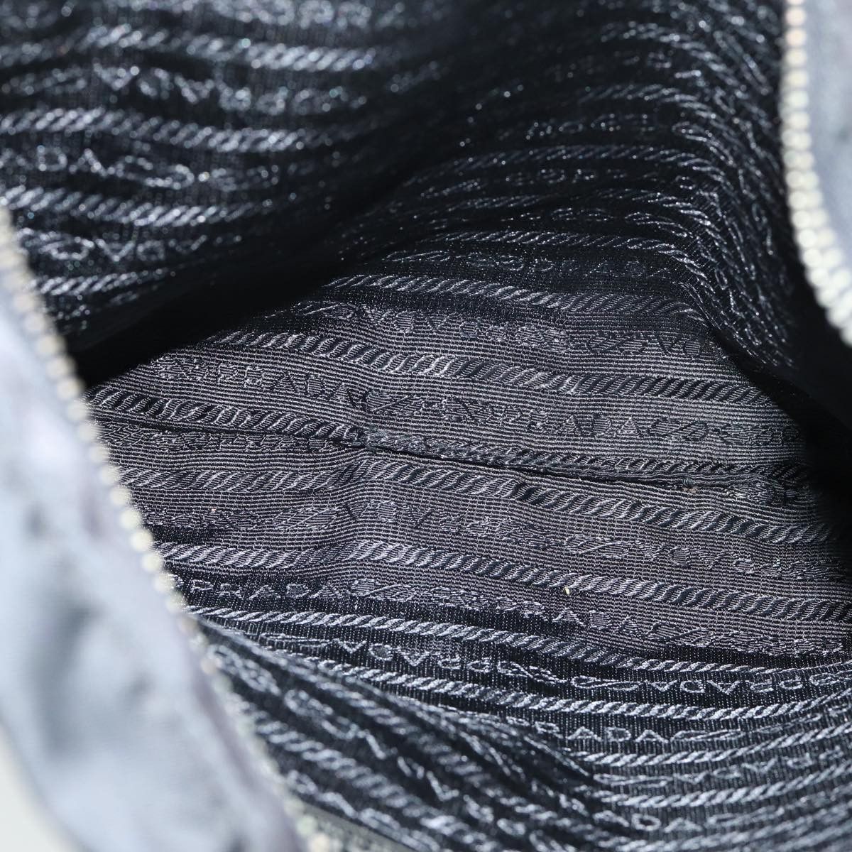 Prada Tessuto Black Synthetic Shoulder Bag (Pre-Owned) Size ONE SIZE - 5 Thumbnail