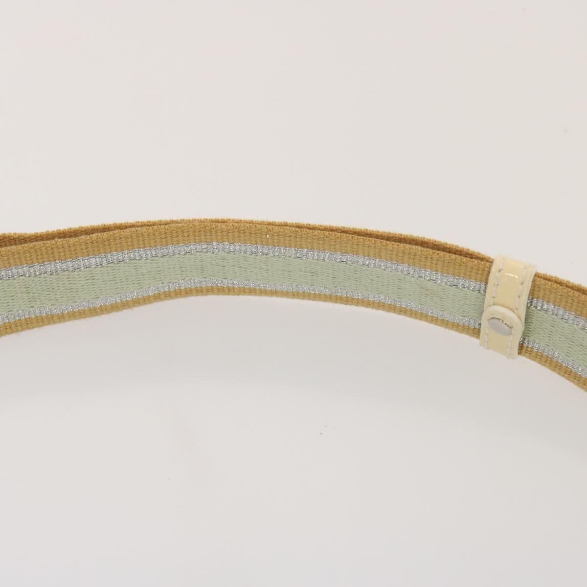 Fendi Zucchino Green Canvas Shoulder Bag (Pre-Owned) Size ONE SIZE - 13 Thumbnail