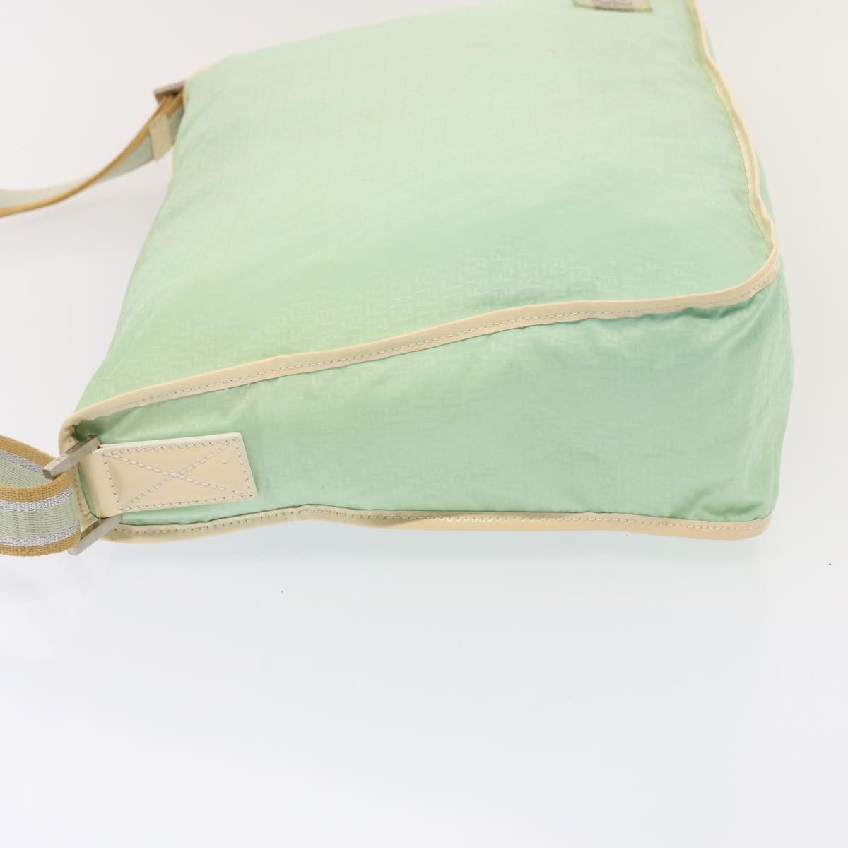 Fendi Zucchino Green Canvas Shoulder Bag (Pre-Owned) Size ONE SIZE - 11 Thumbnail