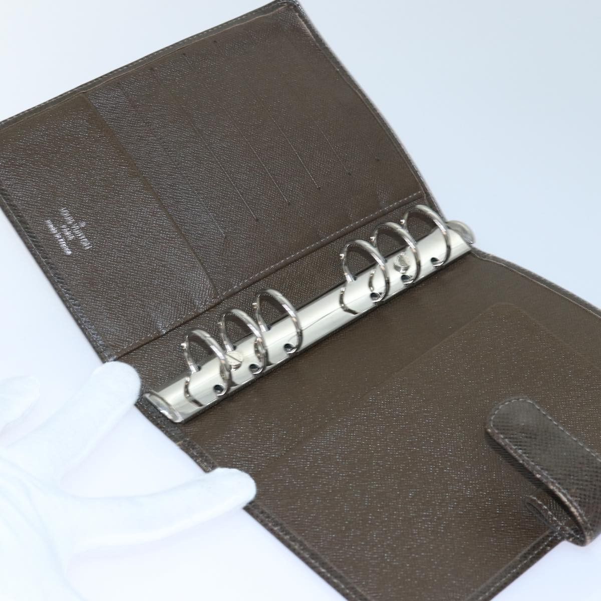 Louis Vuitton Agenda Cover Brown Leather Wallet (Pre-Owned) Size ONE SIZE - 7 Thumbnail