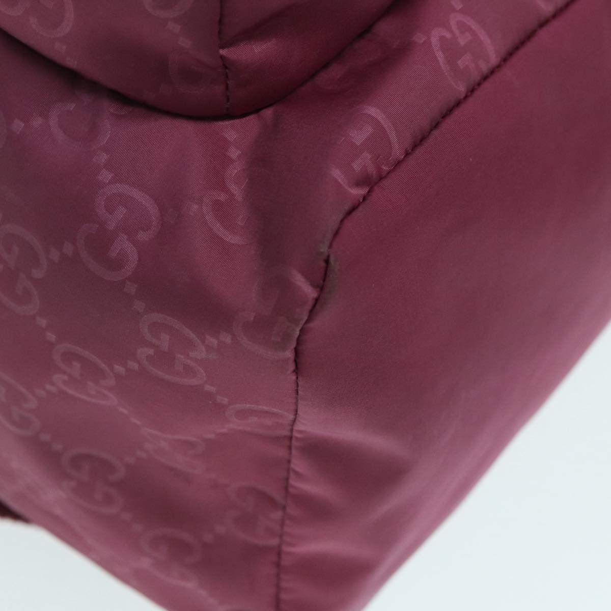 Gucci Gg Canvas Purple Synthetic Backpack Bag (Pre-Owned) Size ONE SIZE - 14 Thumbnail