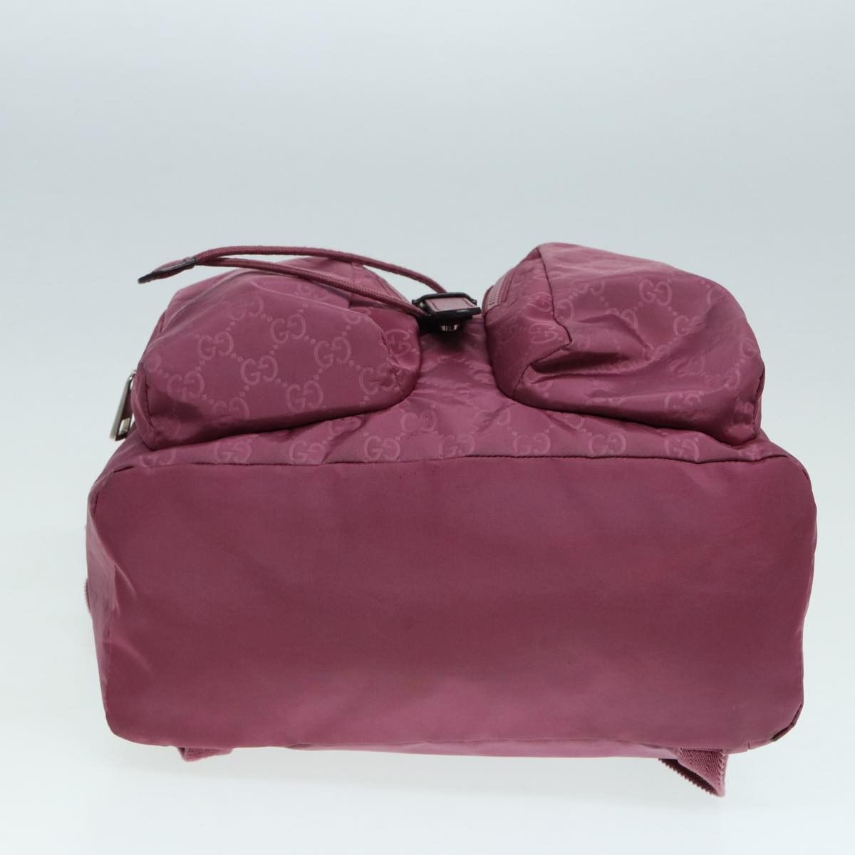 Gucci Gg Canvas Purple Synthetic Backpack Bag (Pre-Owned) Size ONE SIZE - 3 Thumbnail
