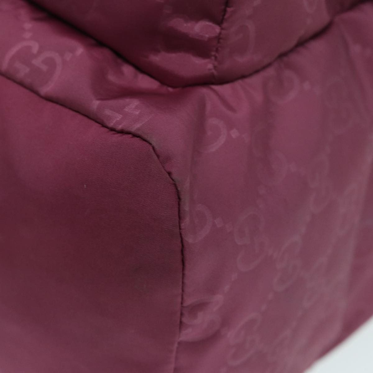 Gucci Gg Canvas Purple Synthetic Backpack Bag (Pre-Owned) Size ONE SIZE - 15 Thumbnail