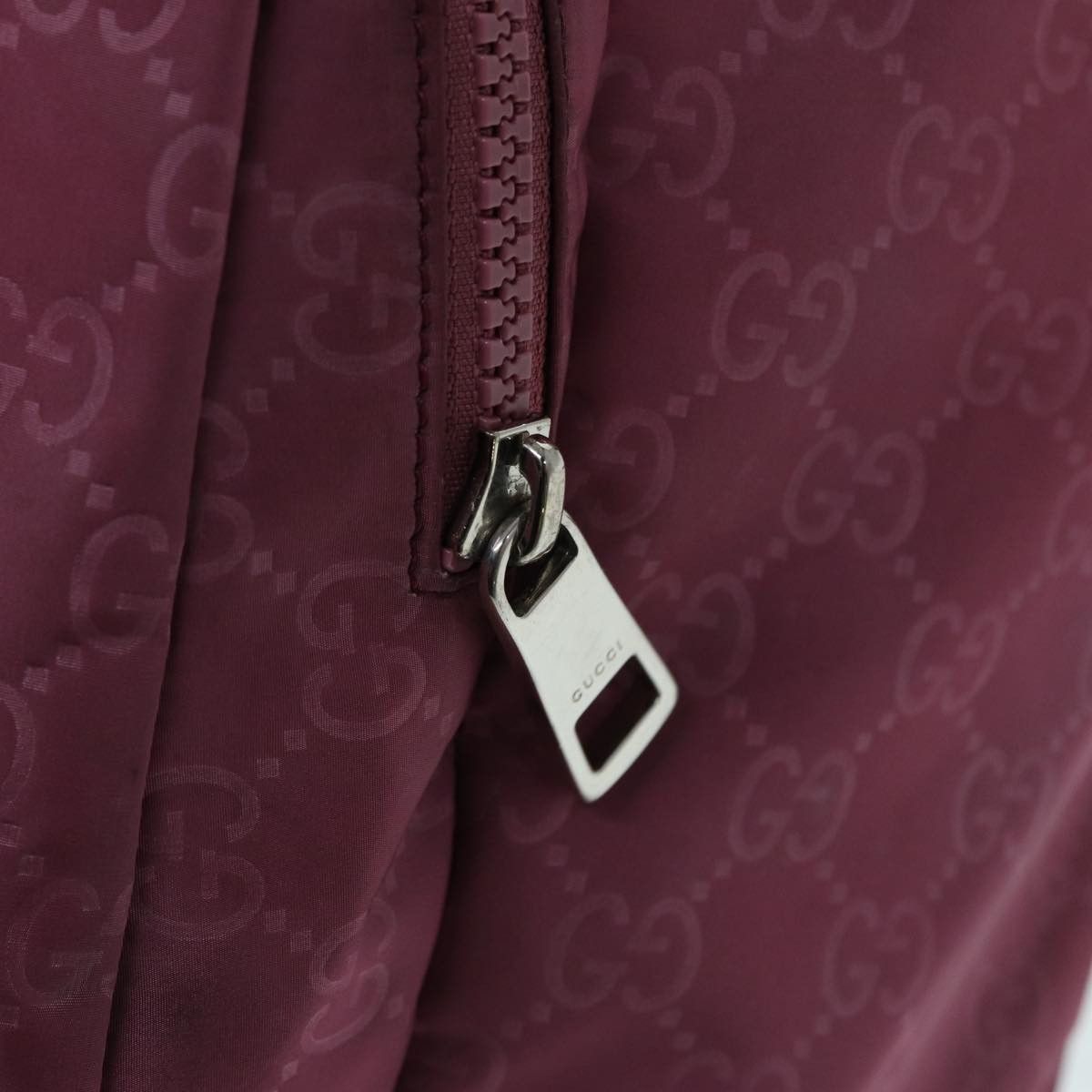 Gucci Gg Canvas Purple Synthetic Backpack Bag (Pre-Owned) Size ONE SIZE - 20 Thumbnail