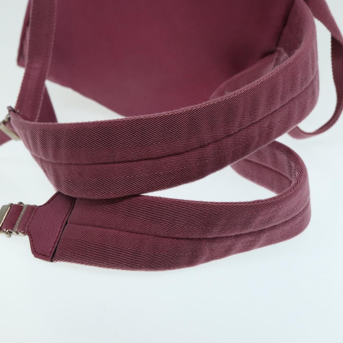 Gucci Gg Canvas Purple Synthetic Backpack Bag (Pre-Owned) Size ONE SIZE - 11 Thumbnail
