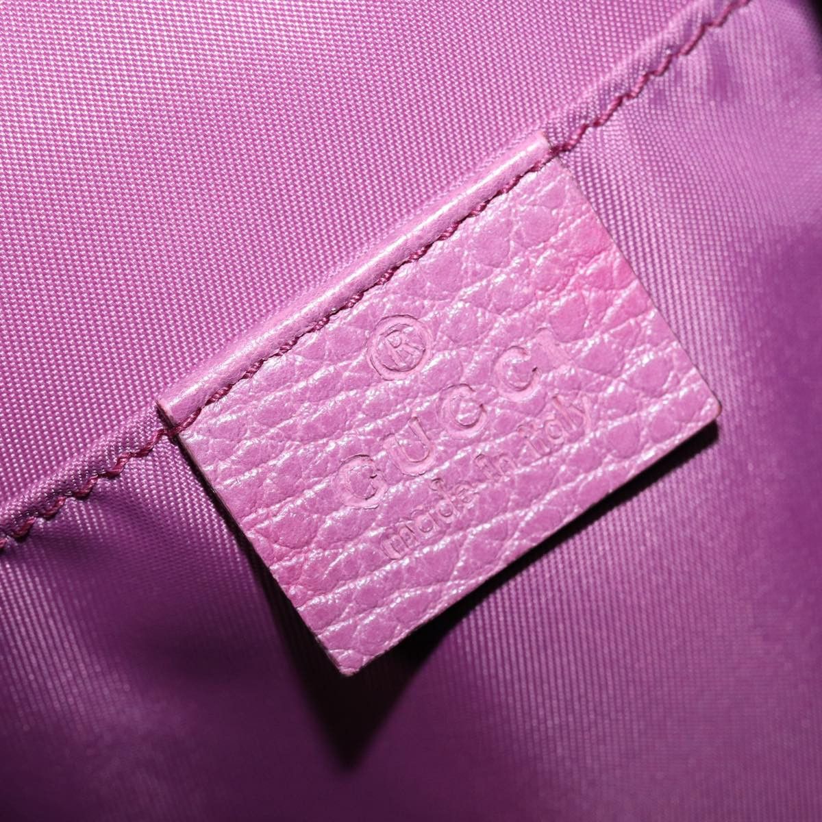 Gucci Gg Canvas Purple Synthetic Backpack Bag (Pre-Owned) Size ONE SIZE - 6 Thumbnail