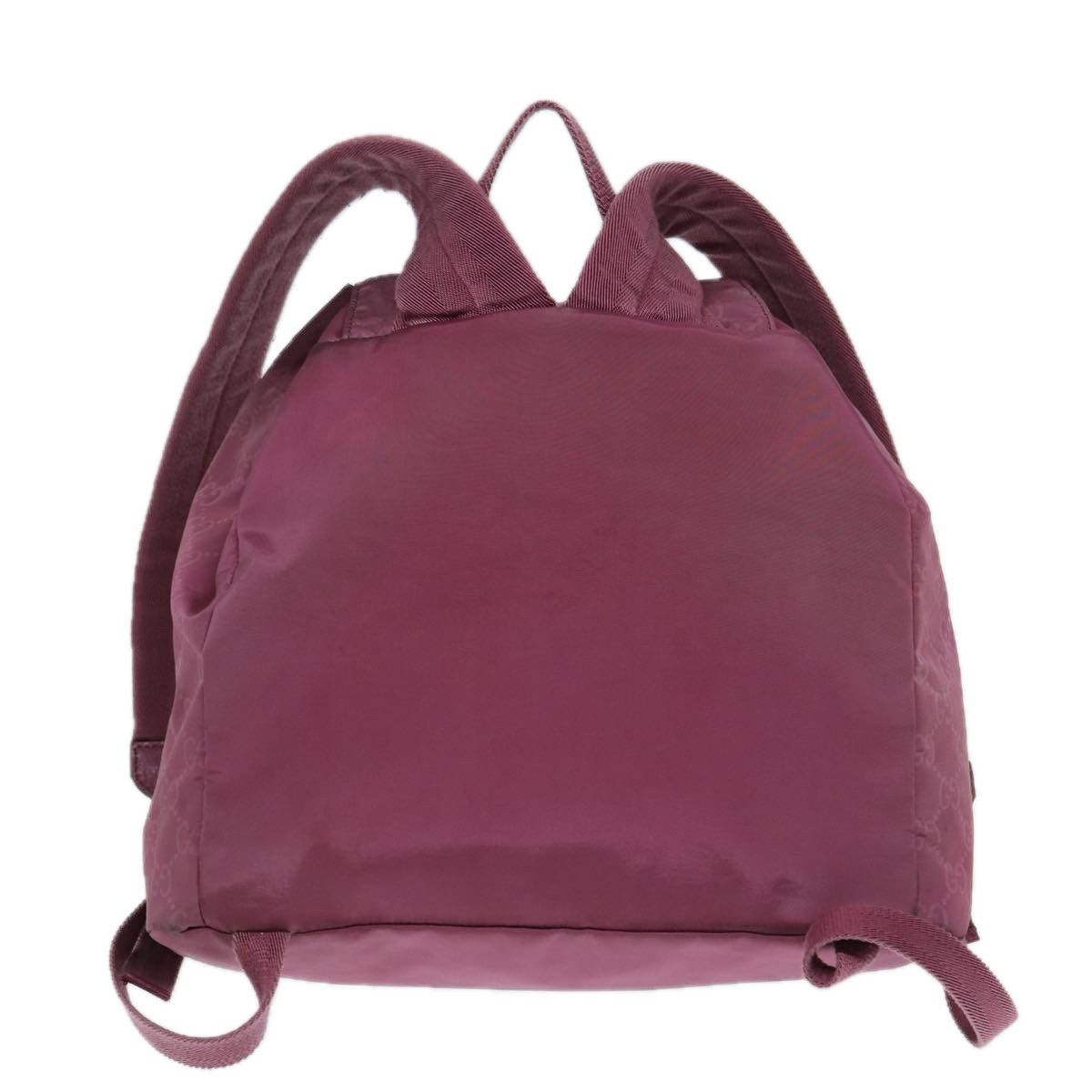 Gucci Gg Canvas Purple Synthetic Backpack Bag (Pre-Owned) Size ONE SIZE - 2 Thumbnail
