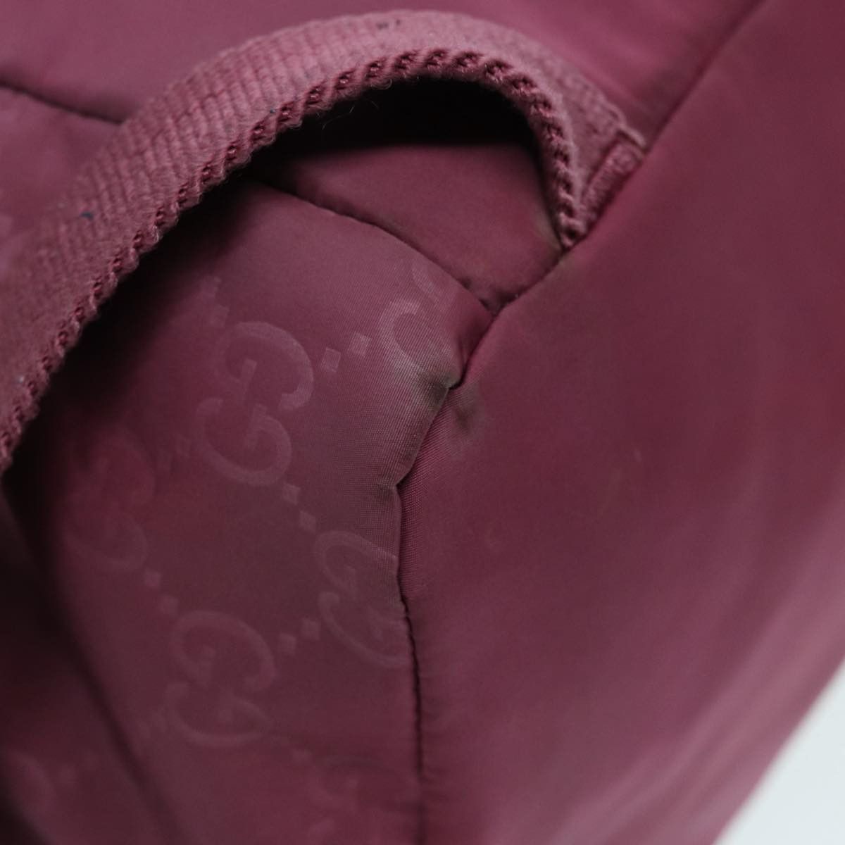 Gucci Gg Canvas Purple Synthetic Backpack Bag (Pre-Owned) Size ONE SIZE - 16 Thumbnail