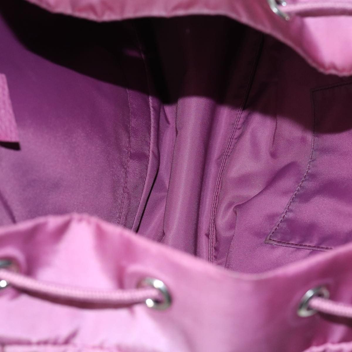 Gucci Gg Canvas Purple Synthetic Backpack Bag (Pre-Owned) Size ONE SIZE - 5 Thumbnail