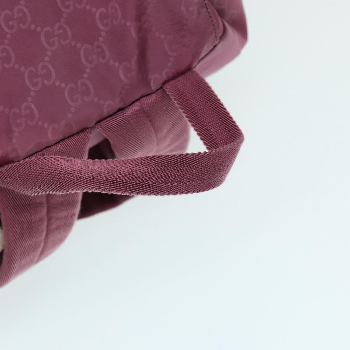 Gucci Gg Canvas Purple Synthetic Backpack Bag (Pre-Owned) Size ONE SIZE - 9 Thumbnail