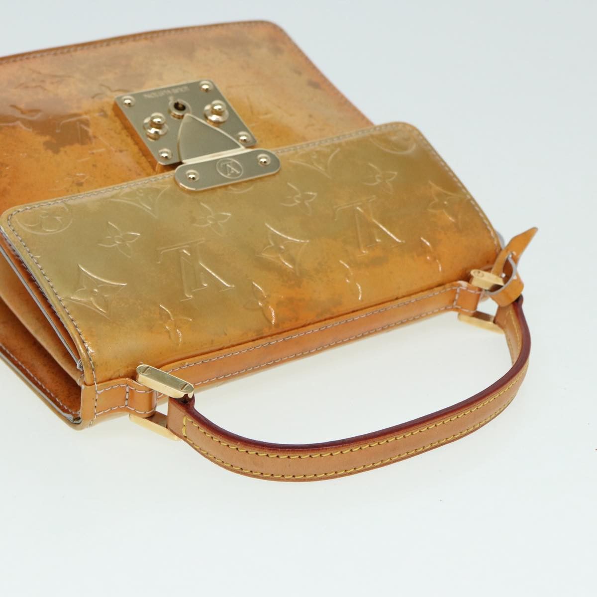 Louis Vuitton Spring Street Beige Patent Leather Handbag (Pre-Owned) Size ONE SIZE - 4 Thumbnail