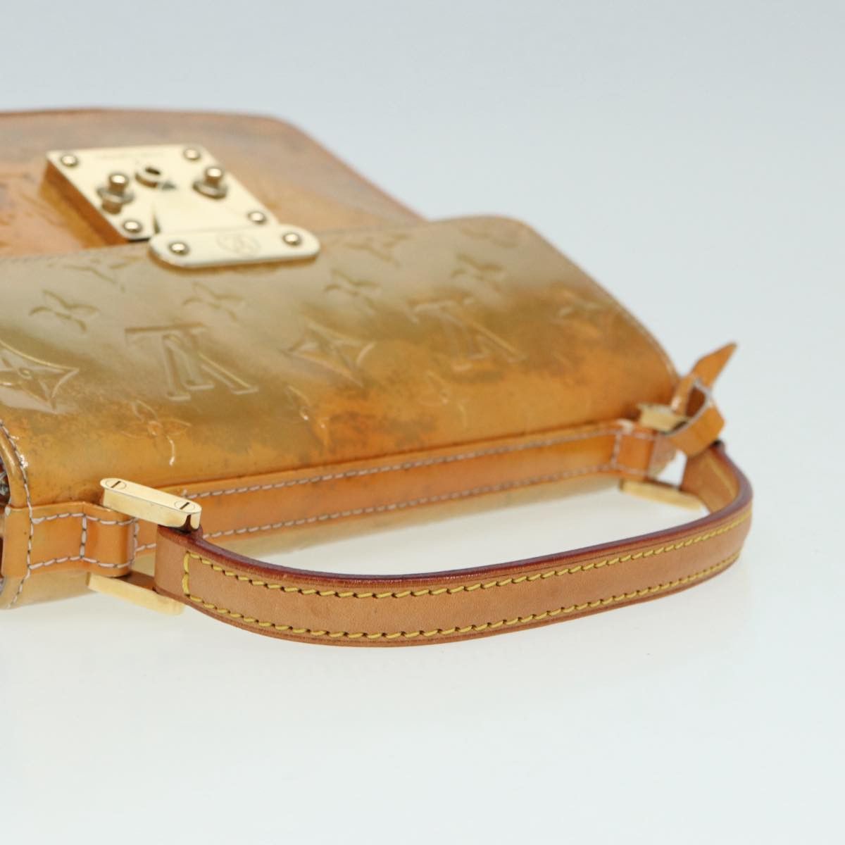 Louis Vuitton Spring Street Beige Patent Leather Handbag (Pre-Owned) Size ONE SIZE - 12 Thumbnail