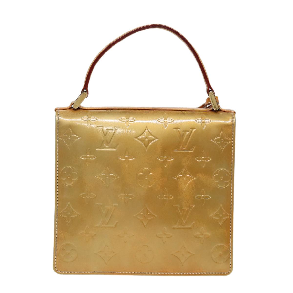 Louis Vuitton Spring Street Beige Patent Leather Handbag (Pre-Owned) Size ONE SIZE - 2 Thumbnail