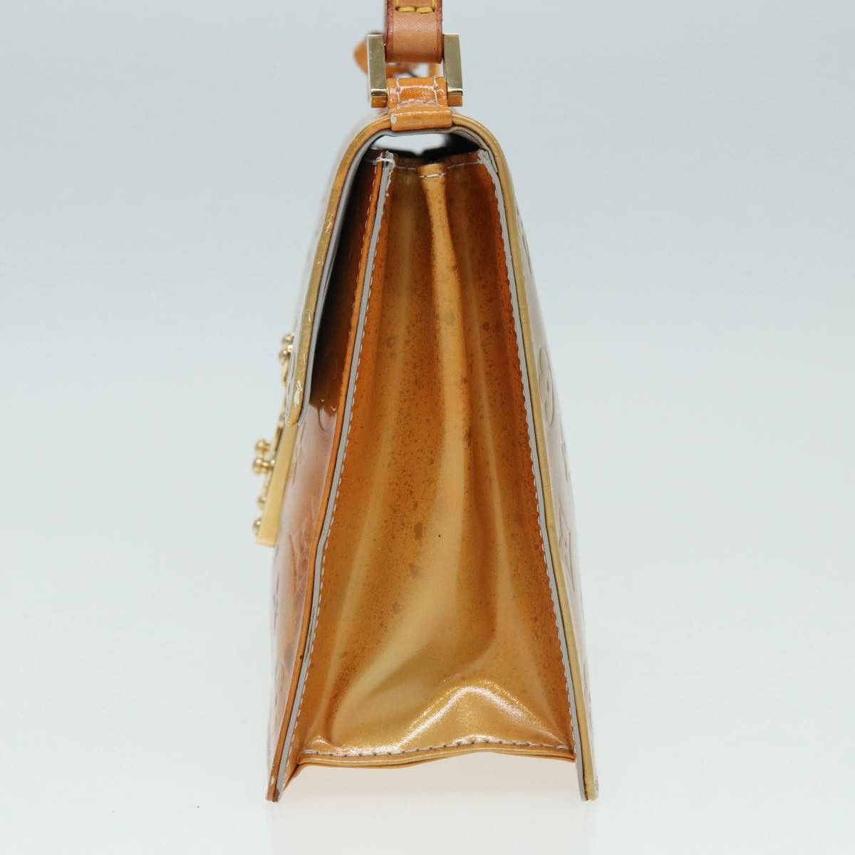 Louis Vuitton Spring Street Beige Patent Leather Handbag (Pre-Owned) Size ONE SIZE - 10 Thumbnail