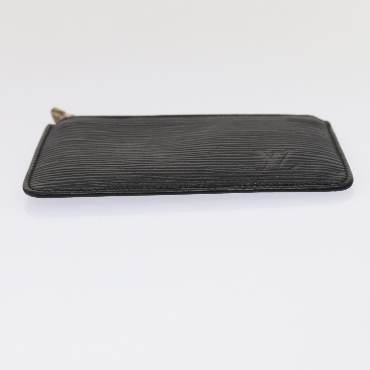 Louis Vuitton Pochette Clés Black Leather Wallet (Pre-Owned) Size ONE SIZE - 18 Thumbnail