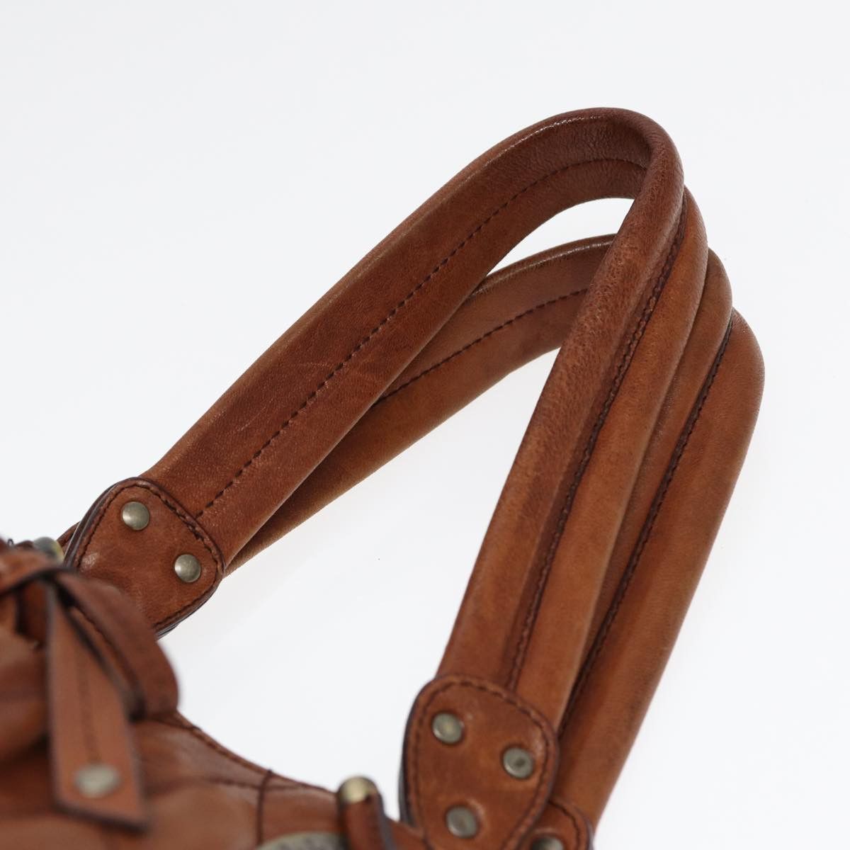 Bally Brown Leather Handbag (Pre-Owned) Size ONE SIZE - 4 Thumbnail