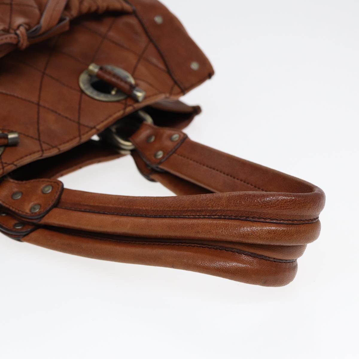Bally Brown Leather Handbag (Pre-Owned) Size ONE SIZE - 18 Thumbnail