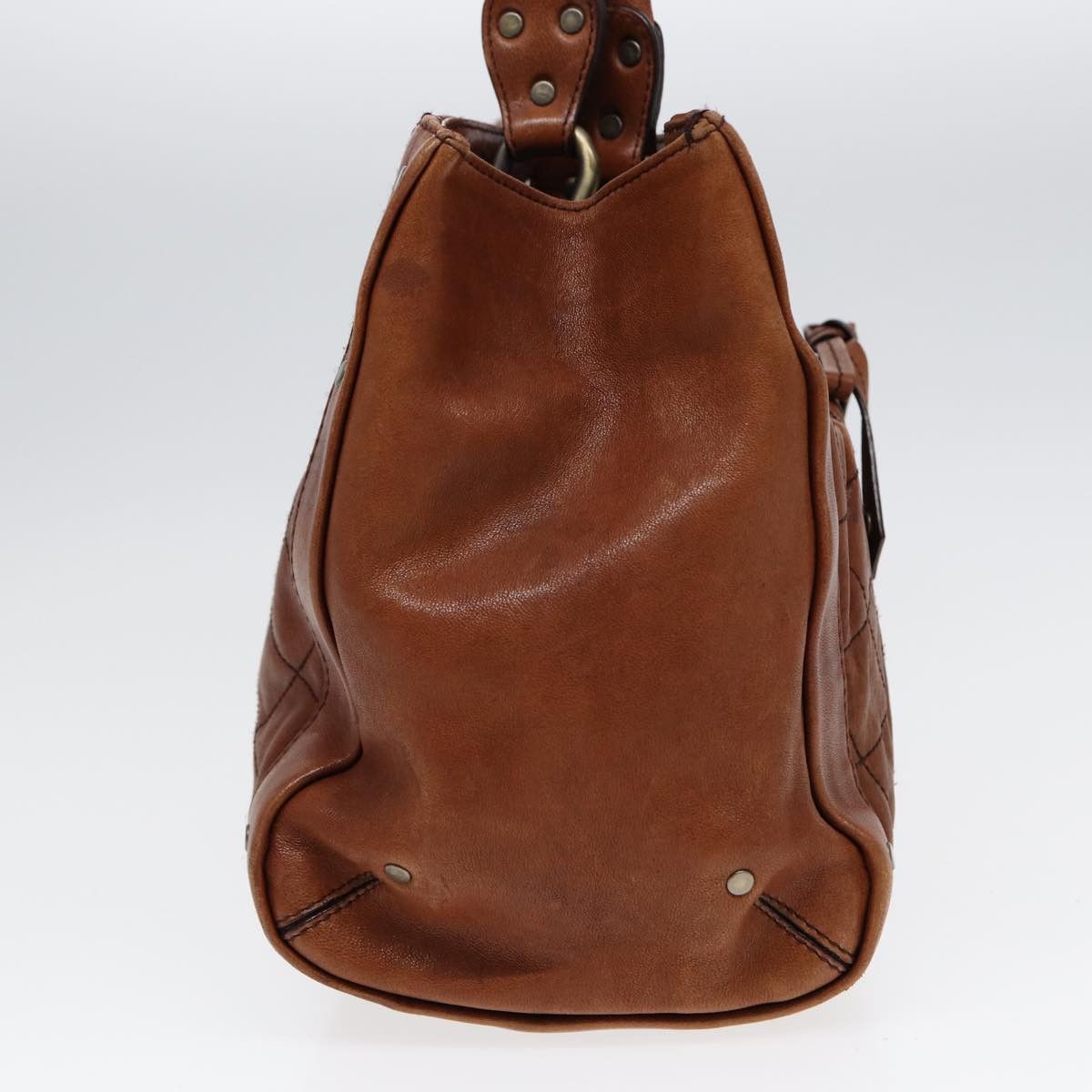 Bally Brown Leather Handbag (Pre-Owned) Size ONE SIZE - 17 Thumbnail