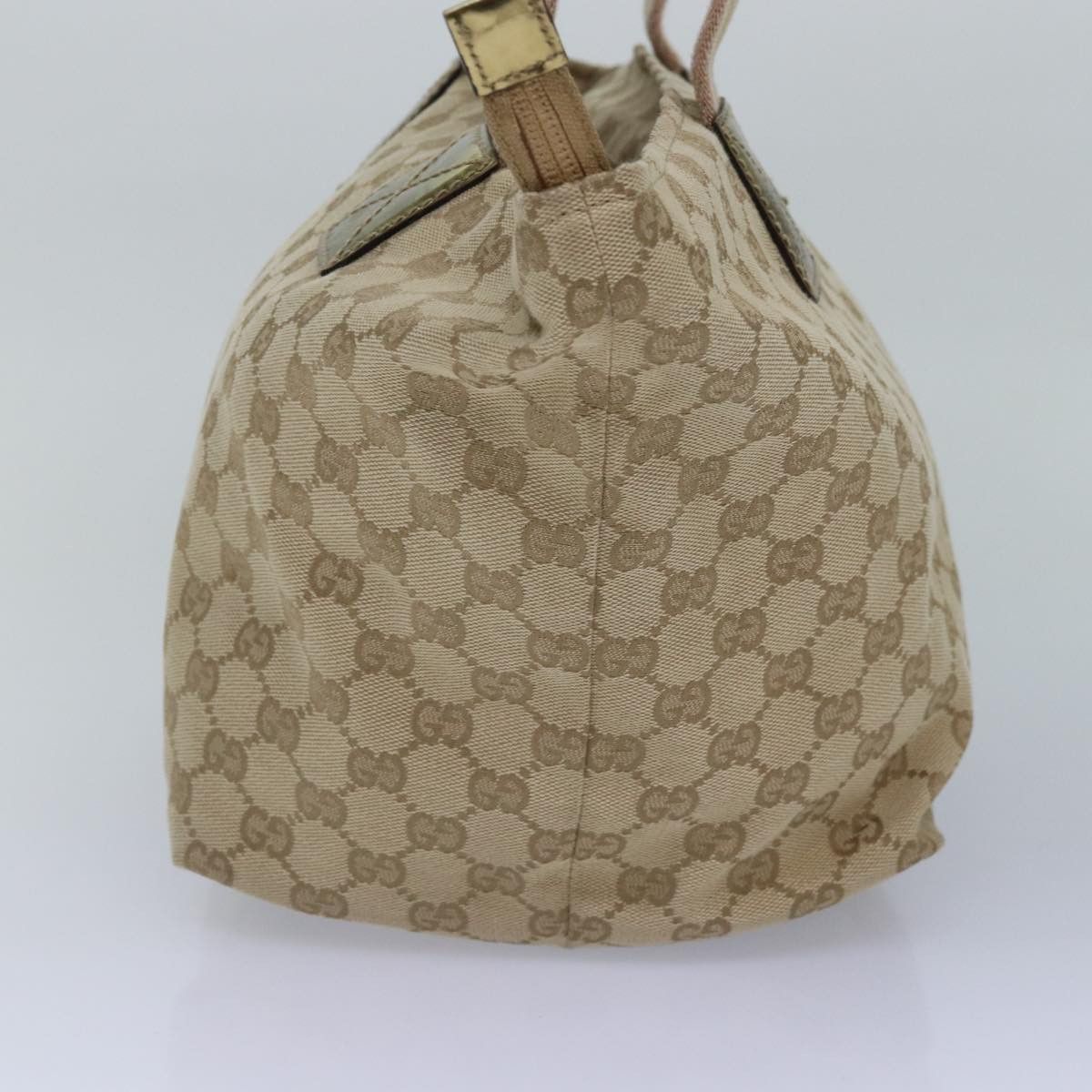 Gucci Gg Canvas Beige Canvas Tote Bag (Pre-Owned) Size ONE SIZE - 3 Thumbnail