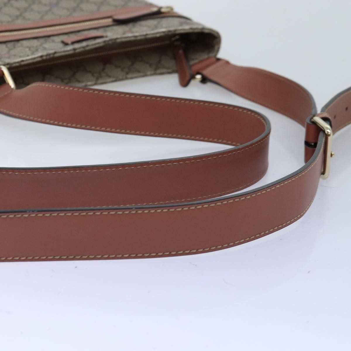 Gucci Gg Supreme Beige Canvas Shoulder Bag (Pre-Owned) Size ONE SIZE - 13 Thumbnail
