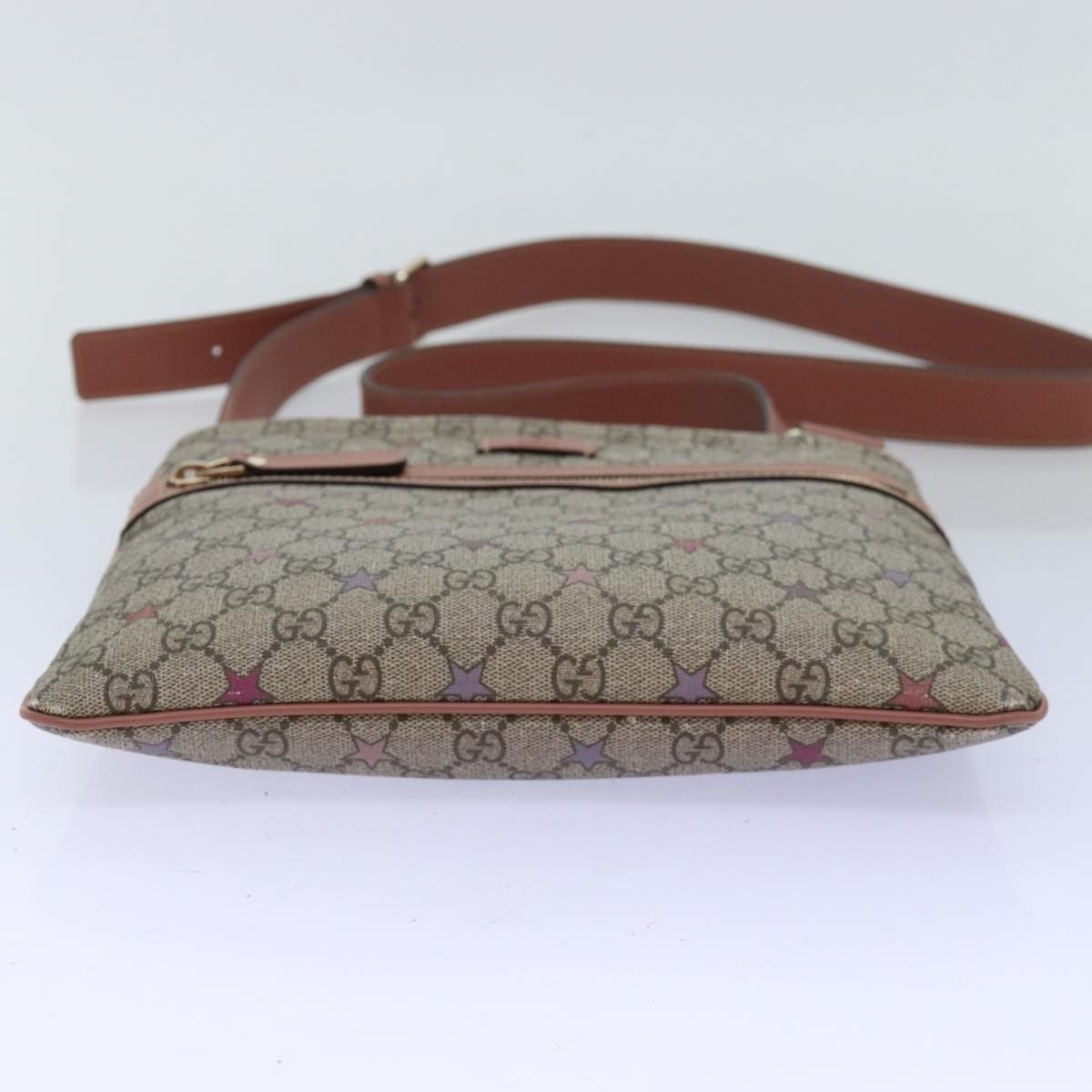 Gucci Gg Supreme Beige Canvas Shoulder Bag (Pre-Owned) Size ONE SIZE - 3 Thumbnail
