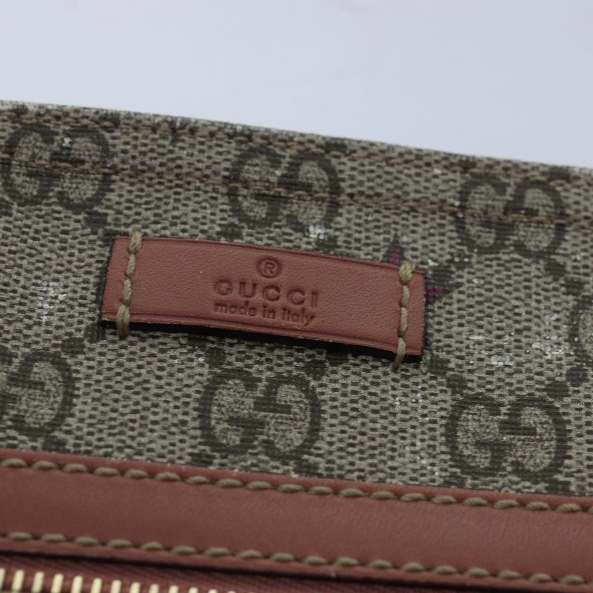 Gucci Gg Supreme Beige Canvas Shoulder Bag (Pre-Owned) Size ONE SIZE - 18 Thumbnail