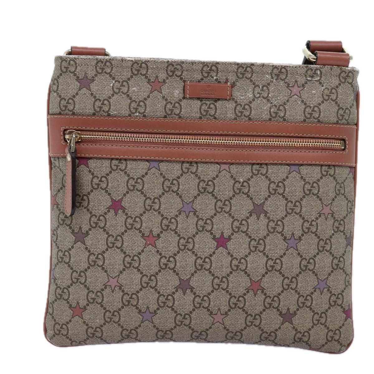 Gucci Gg Supreme Beige Canvas Shoulder Bag (Pre-Owned) Size ONE SIZE - 12 Thumbnail