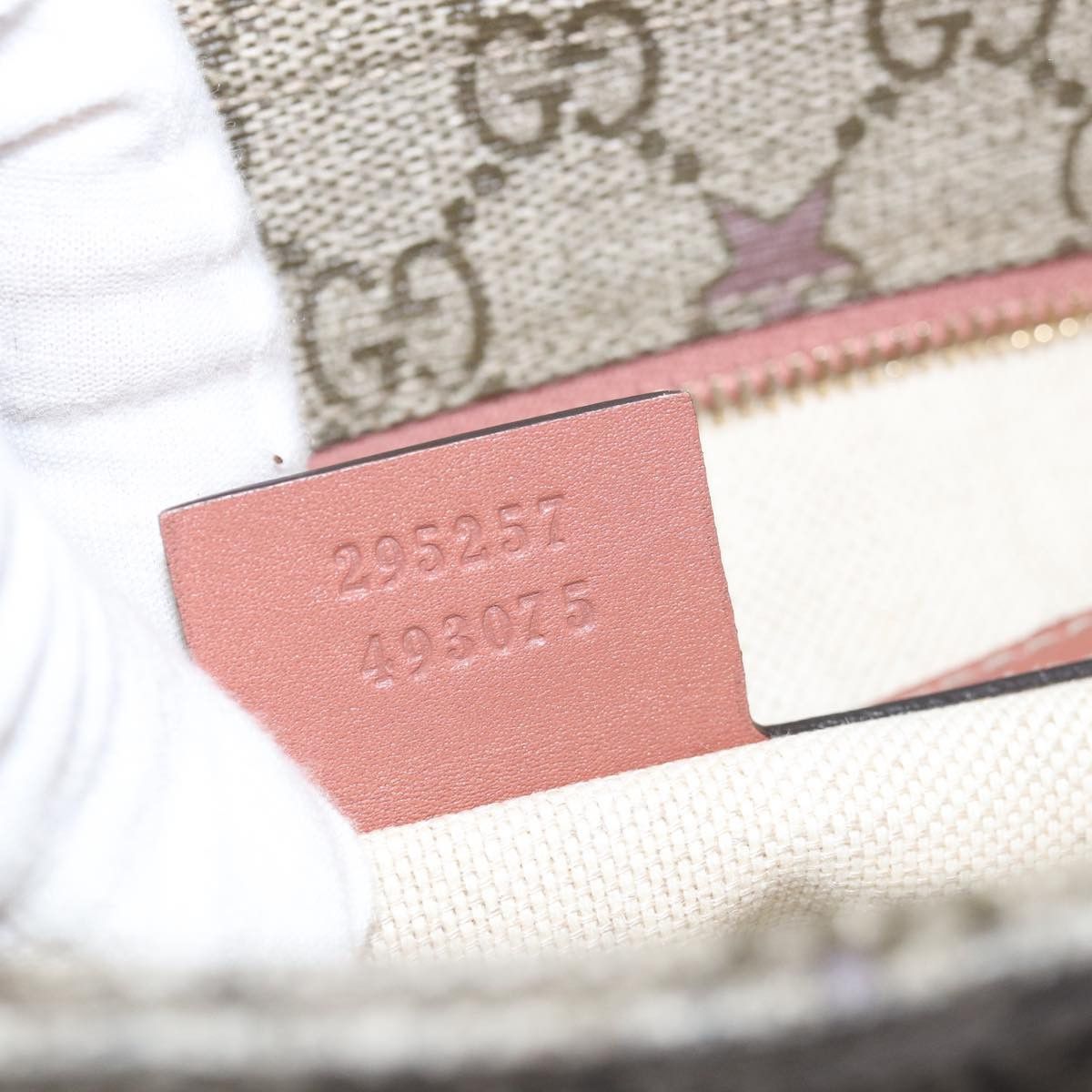 Gucci Gg Supreme Beige Canvas Shoulder Bag (Pre-Owned) Size ONE SIZE - 6 Thumbnail