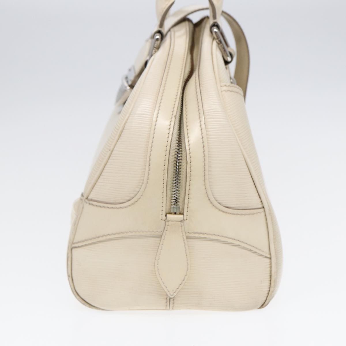 Louis Vuitton Bowling White Leather Handbag (Pre-Owned) Size ONE SIZE - 9 Thumbnail