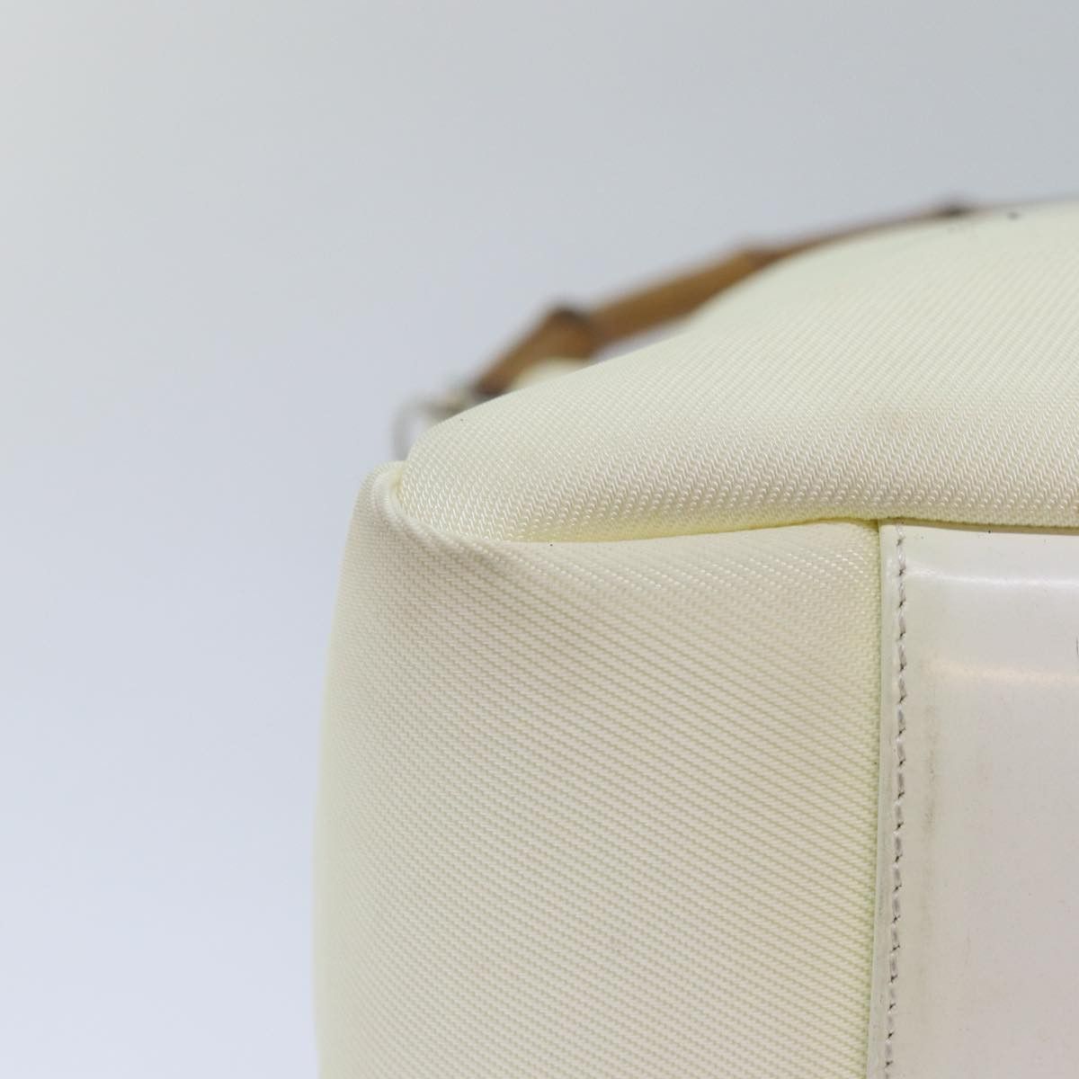 Gucci Bamboo White Synthetic Shoulder Bag (Pre-Owned) Size ONE SIZE - 16 Thumbnail