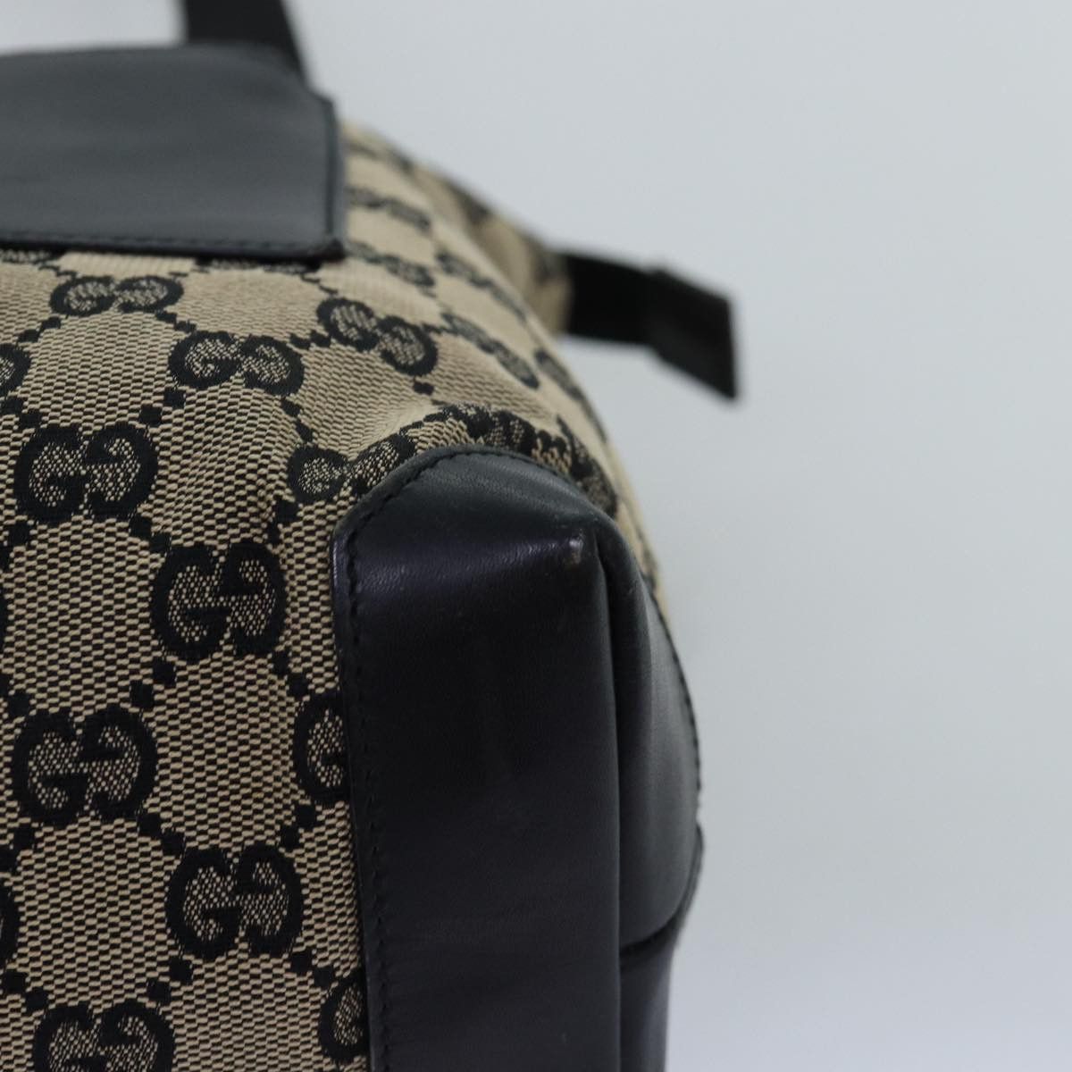 Gucci Gg Canvas Navy Canvas Tote Bag (Pre-Owned) Size ONE SIZE - 15 Thumbnail