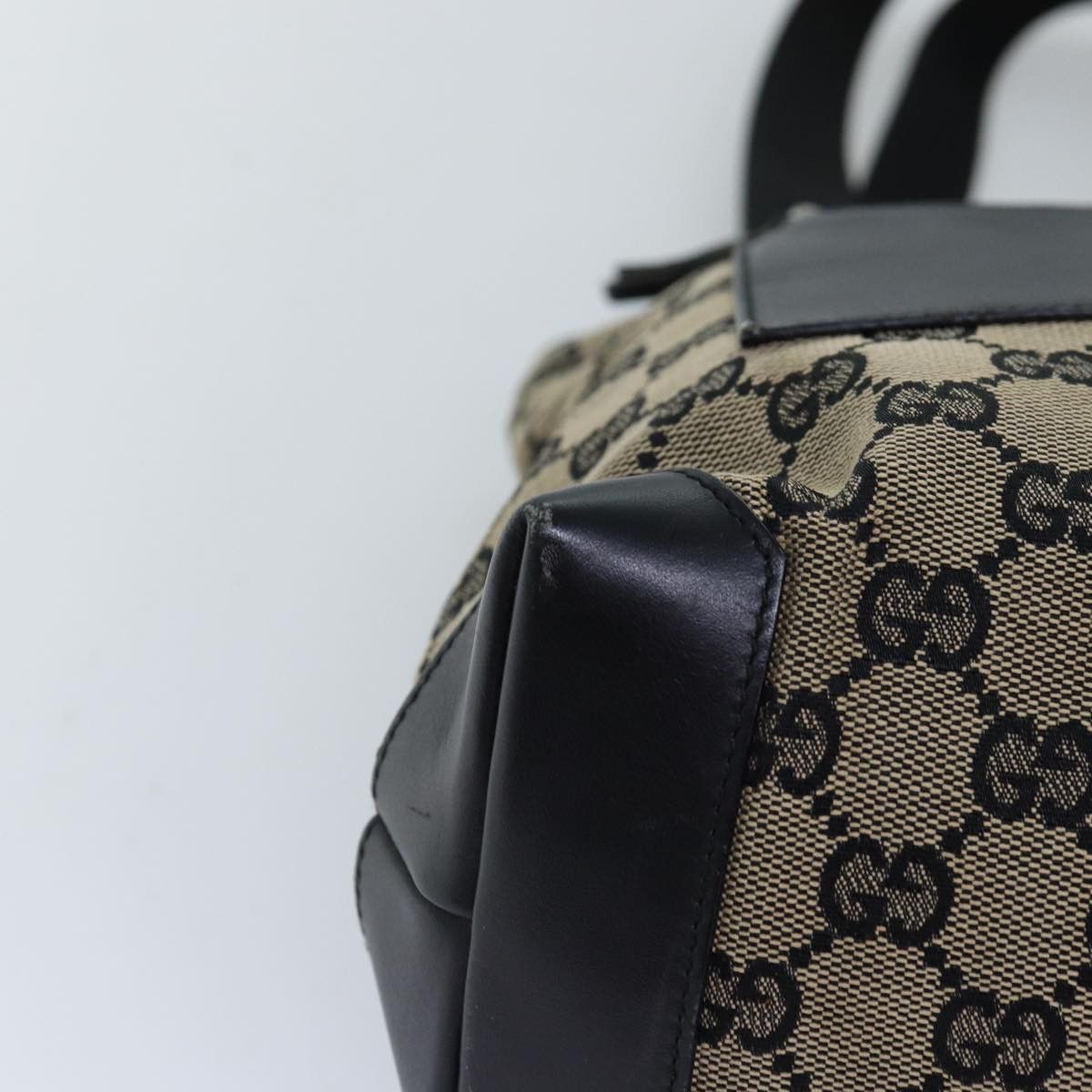 Gucci Gg Canvas Navy Canvas Tote Bag (Pre-Owned) Size ONE SIZE - 14 Thumbnail