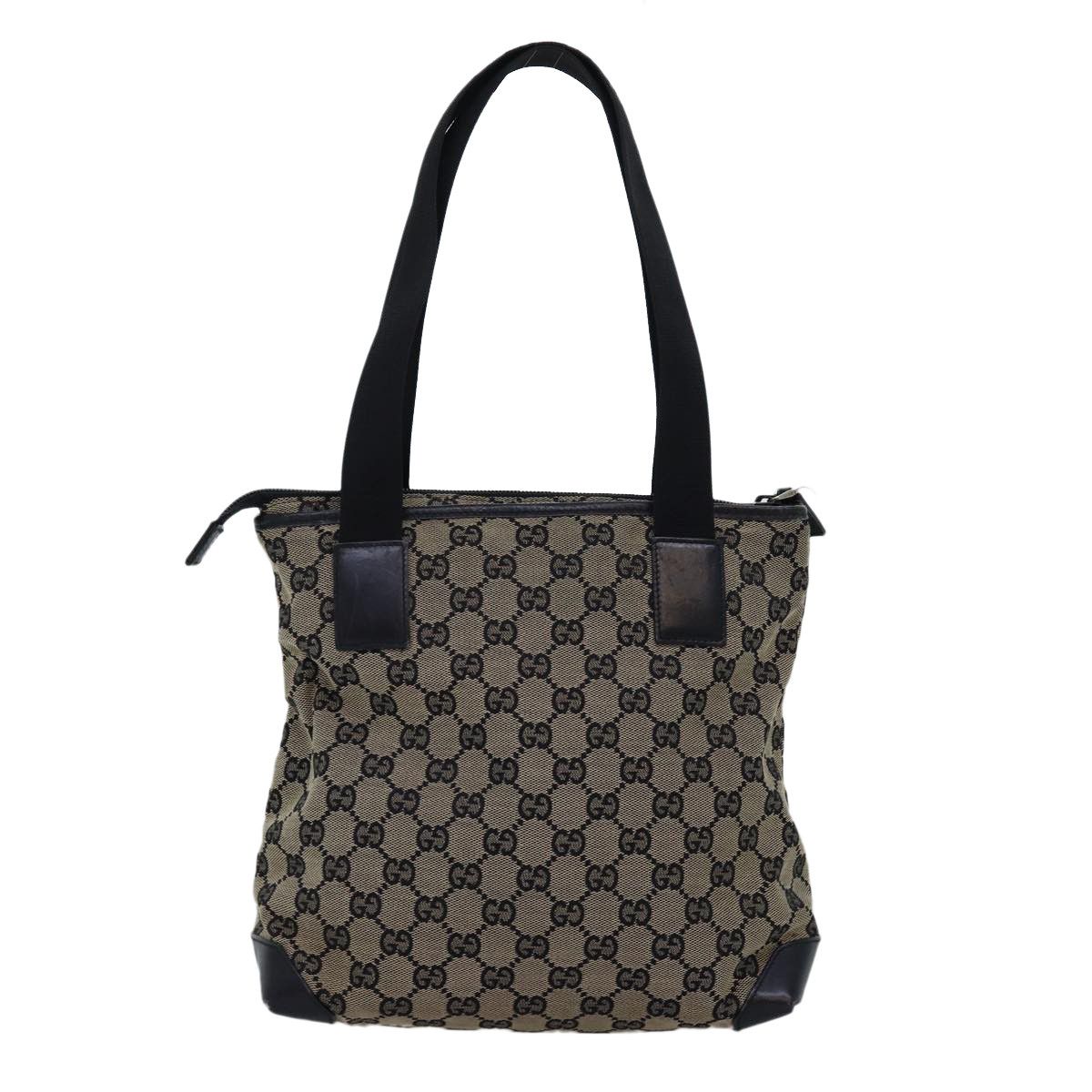Gucci Gg Canvas Navy Canvas Tote Bag (Pre-Owned) Size ONE SIZE - 2 Thumbnail