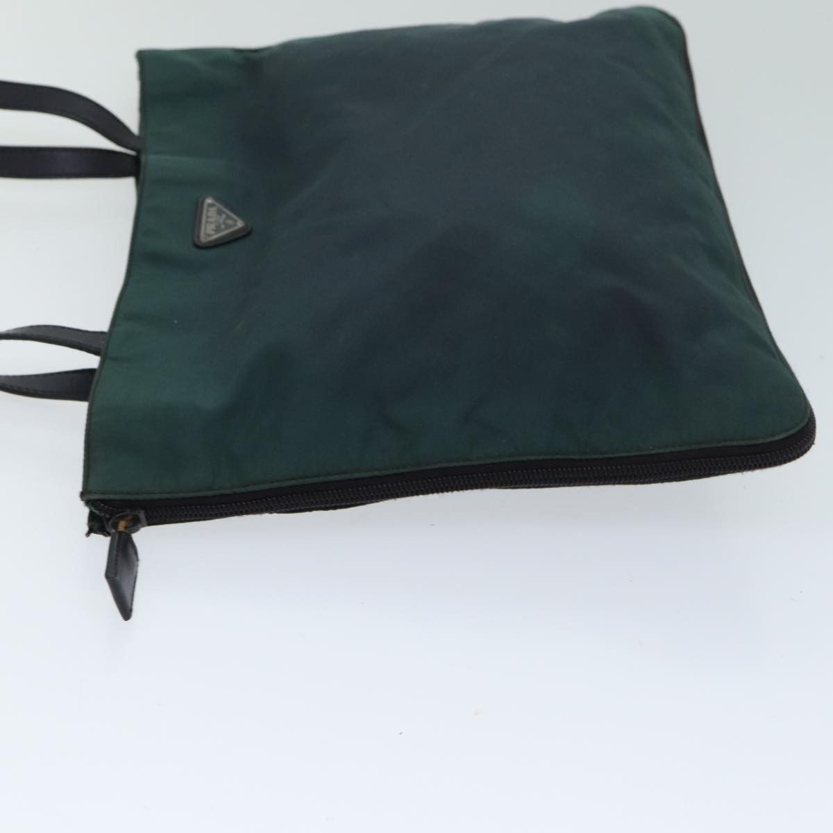 Prada Tessuto Khaki Synthetic Shoulder Bag (Pre-Owned) Size ONE SIZE - 14 Thumbnail