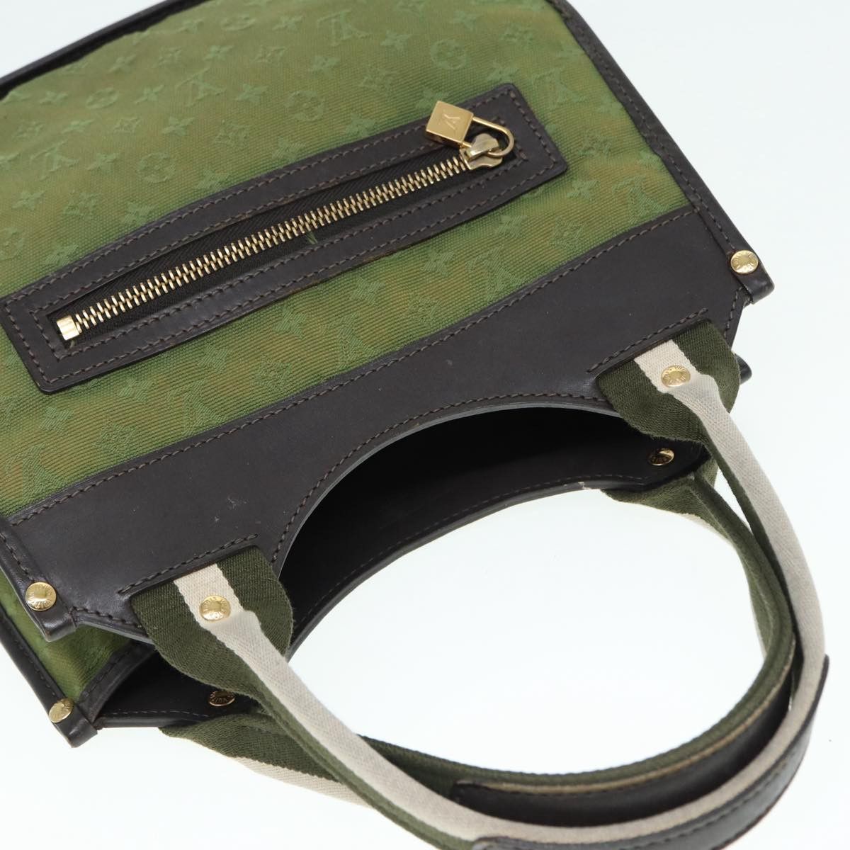 Louis Vuitton Suck Polosion Khaki Canvas Handbag (Pre-Owned) Size ONE SIZE - 11 Thumbnail