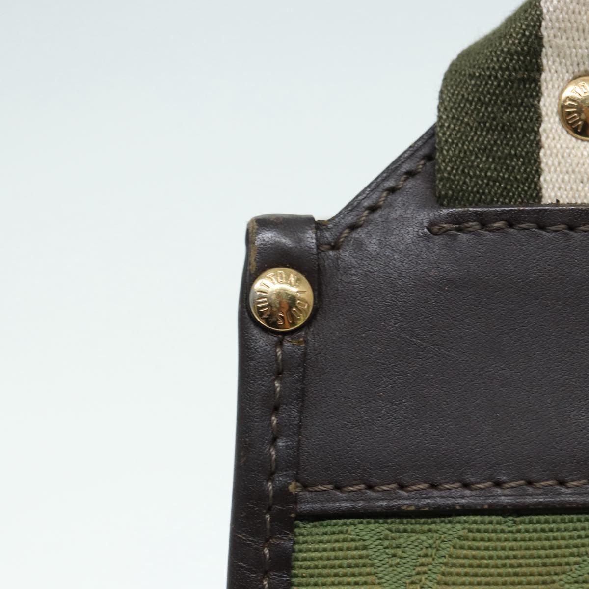 Louis Vuitton Suck Polosion Khaki Canvas Handbag (Pre-Owned) Size ONE SIZE - 17 Thumbnail