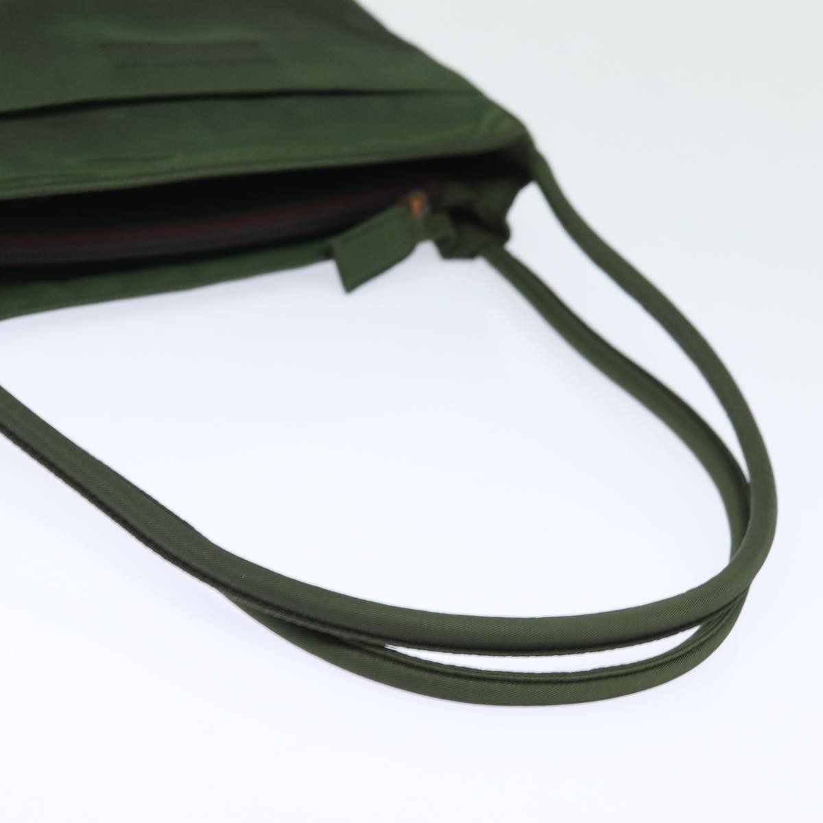Prada Tessuto Khaki Synthetic Tote Bag (Pre-Owned) Size ONE SIZE - 11 Thumbnail