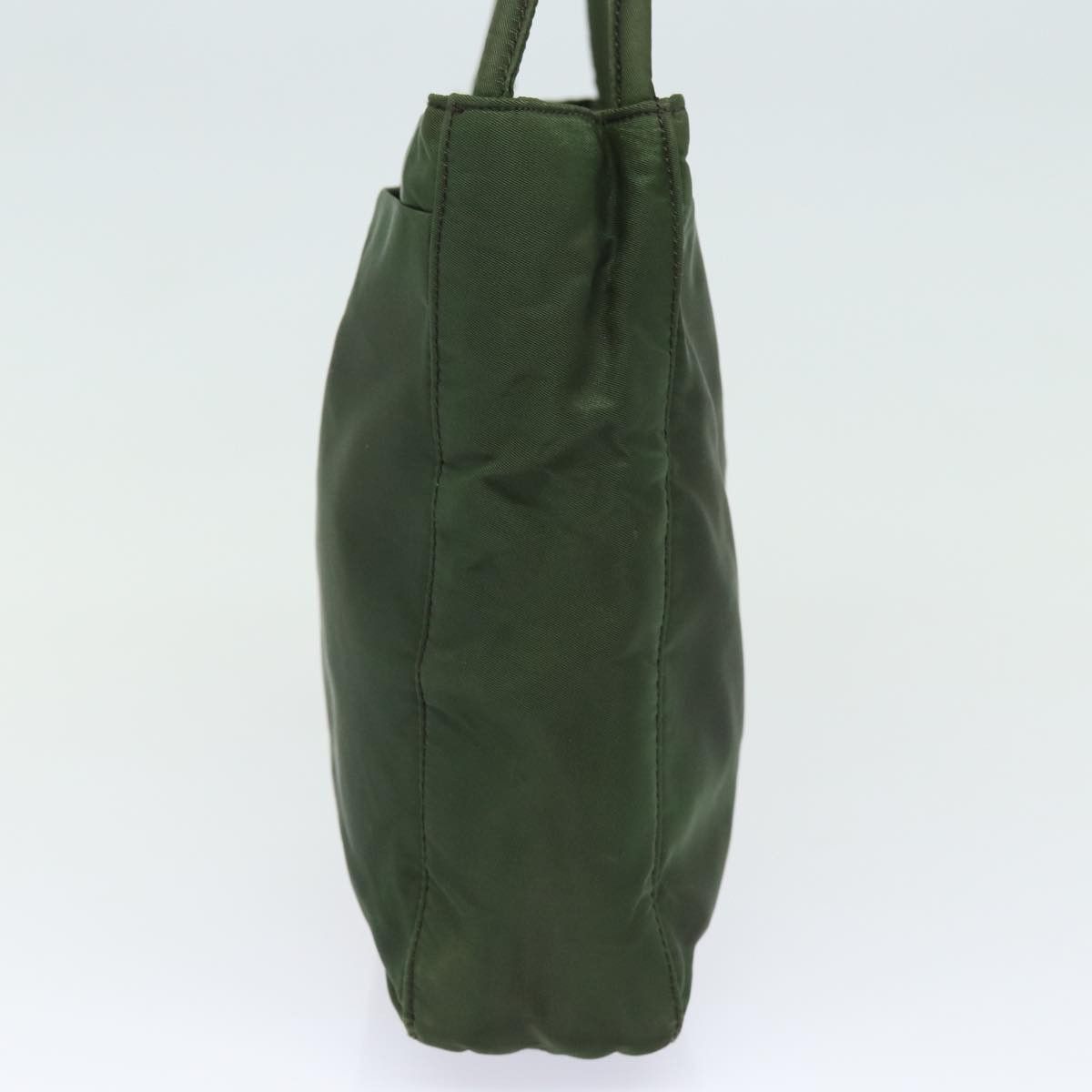 Prada Tessuto Khaki Synthetic Tote Bag (Pre-Owned) Size ONE SIZE - 10 Thumbnail