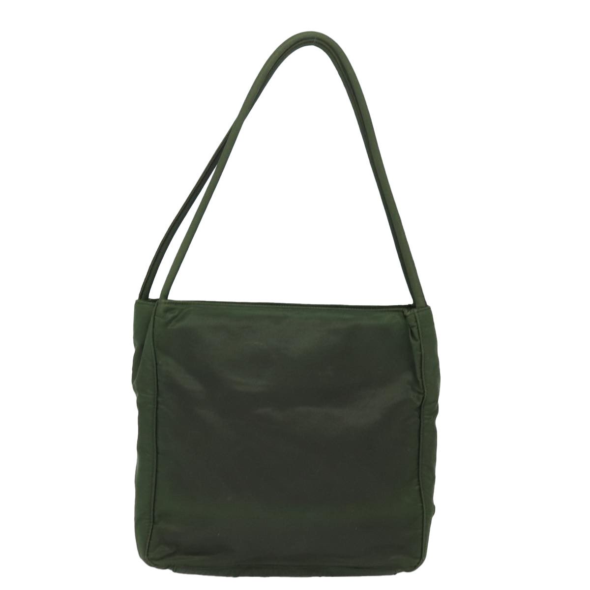 Prada Tessuto Khaki Synthetic Tote Bag (Pre-Owned) Size ONE SIZE - 2 Thumbnail