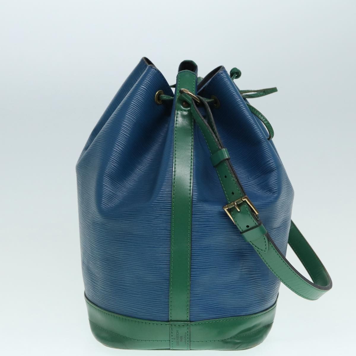 Louis Vuitton Noe Blue Leather Shoulder Bag (Pre-Owned) Size ONE SIZE - 11 Thumbnail