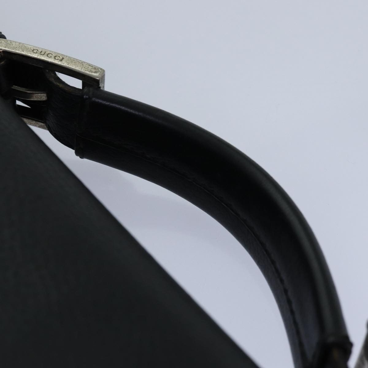 Gucci Black Leather Briefcase Bag (Pre-Owned) Size ONE SIZE - 12 Thumbnail