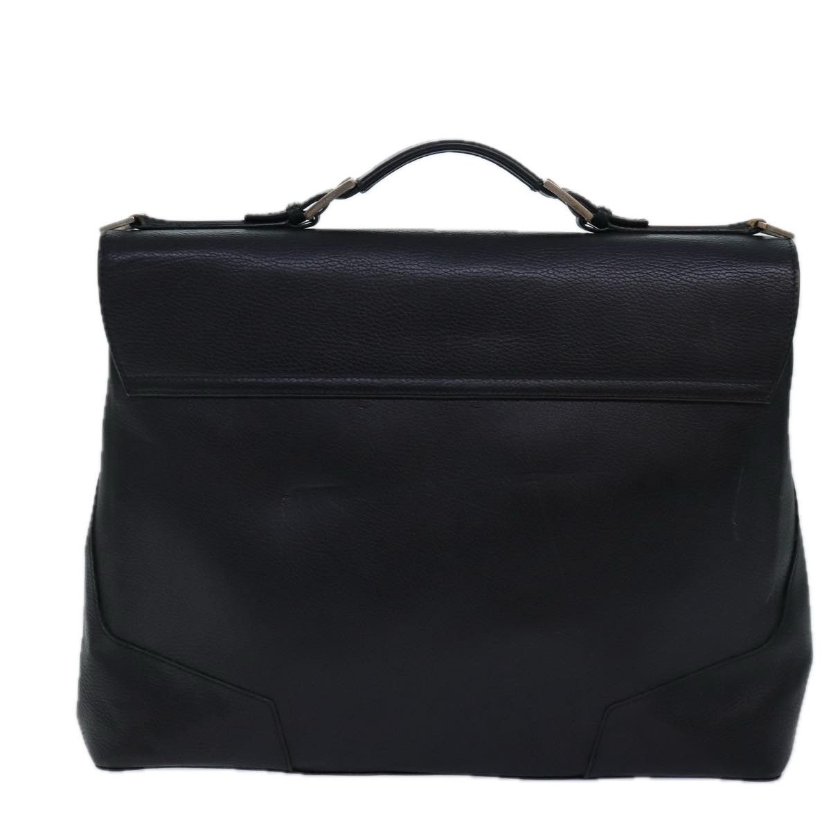 Gucci Black Leather Briefcase Bag (Pre-Owned) Size ONE SIZE - 2 Thumbnail
